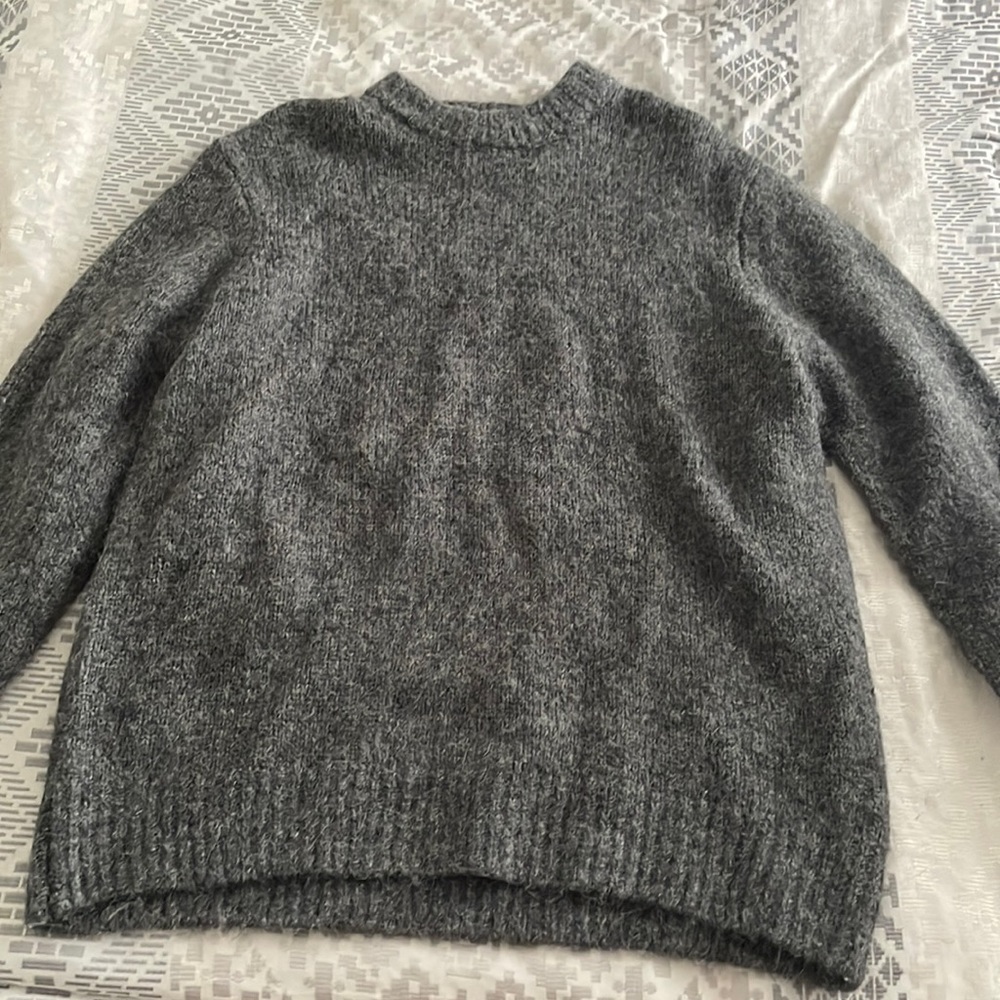 Cozy grey sweater